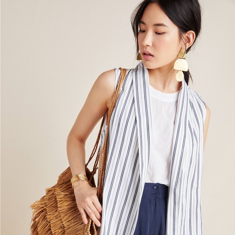 Anthropologie Cupcake And Cashmere Eliza Vest